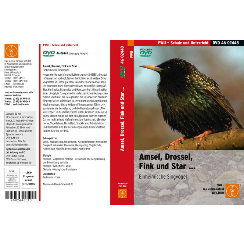 Amsel, Drossel, Fink und Star… Einheimische Singvögel