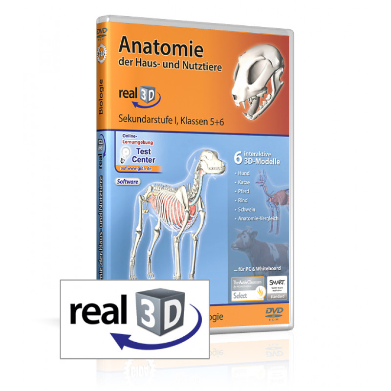 CD-ROM „Anatomie der Haus- und Nutztiere“