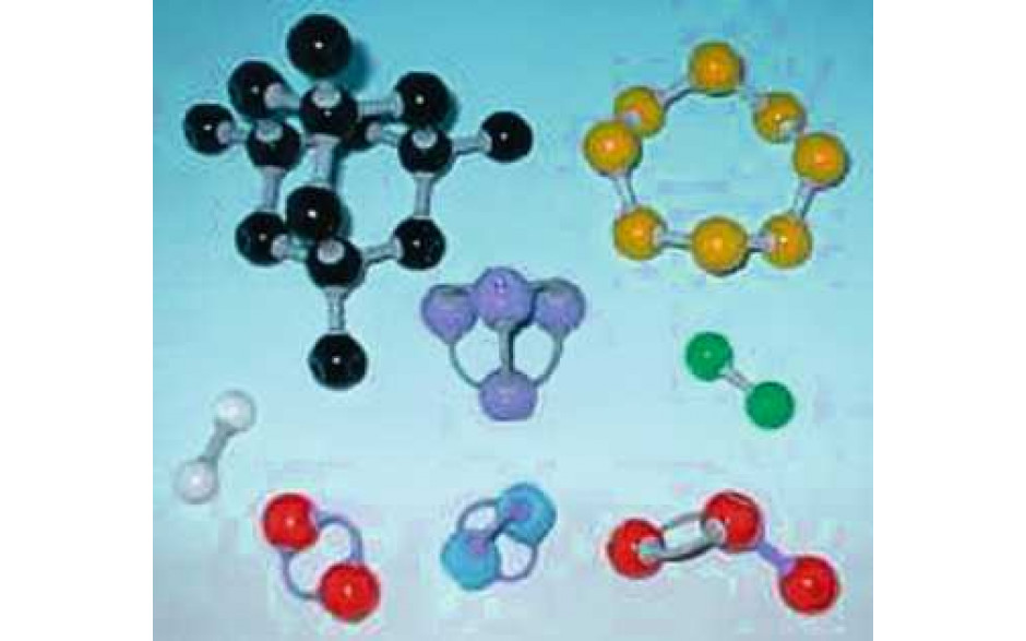 Molekülbaukasten „anorganische und organische Chemie“