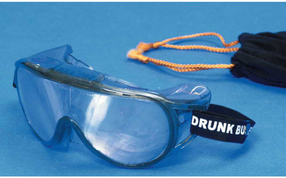 Alkoholrausch-Brille